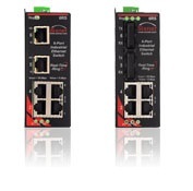 תקשורת אינטרנט תעשייתית. Monitored Ethernet Switches.  תוצרת Red-Lion.