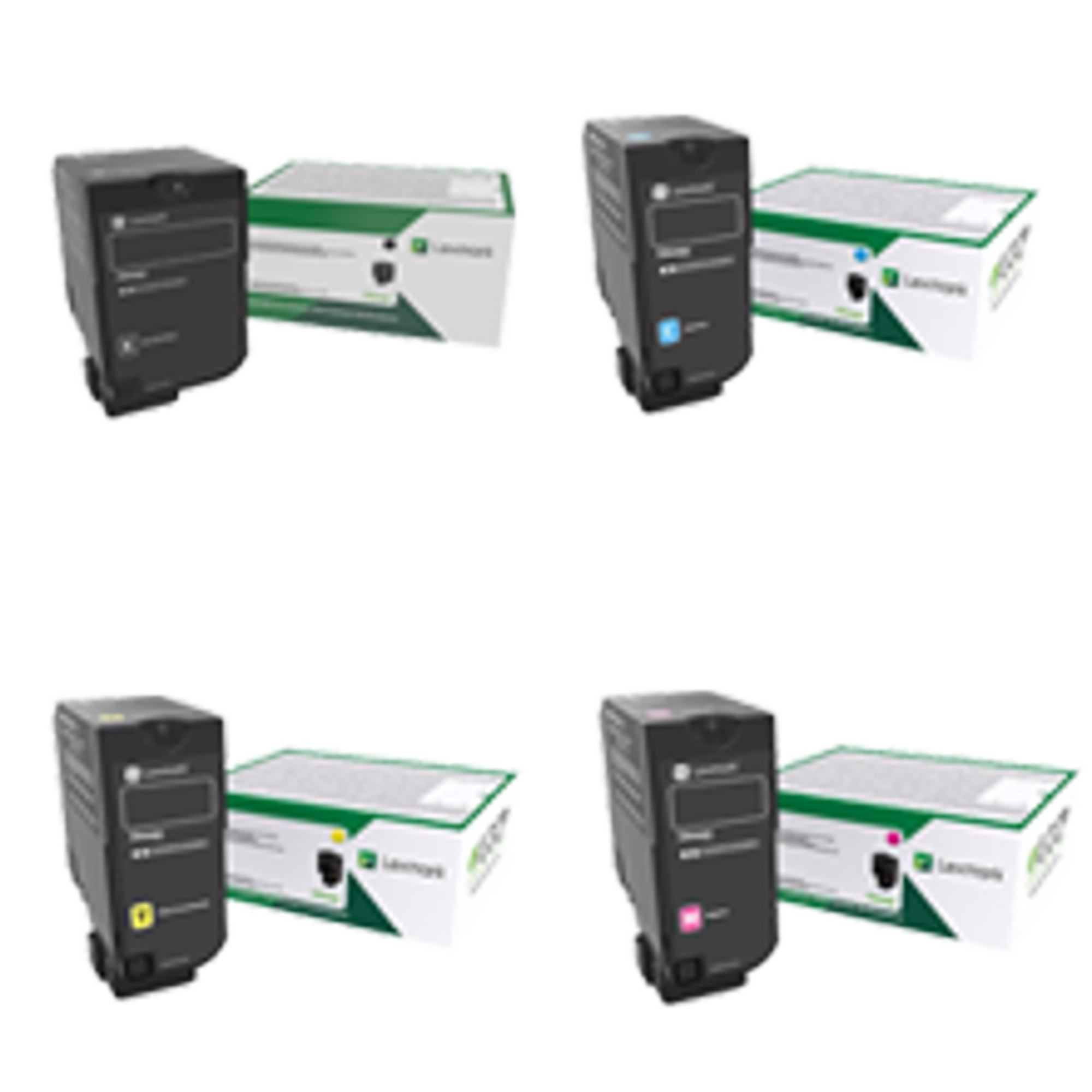 סט טונרים מקוריים Lexmark CS720 כמות גדולה