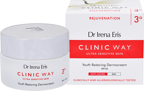 CLINIC WAY קרם יום חידוש נעורים SPF20 | ‏50 מ