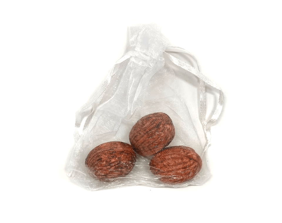 3 אגוזים בשקית אורגנזה