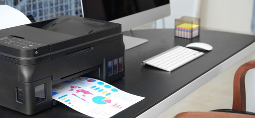 מדפסת צבעונית HP laserjet pro