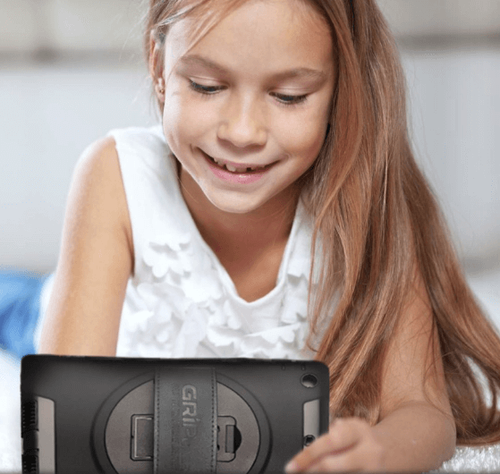 כיסוי Grip Case Shield שחור לאייפד <br> IPAD A16 דור 11