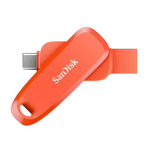 דיסק און קי SanDisk Phone Drive USB-C + USB 3.2 SDDDC6-064G-G46NO (כתום) נפח 64GB
