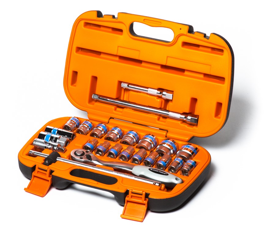סט בוקסות דרייב "1/2 - 8-32 מ"מ - 25 חלקים KING TOOLS
