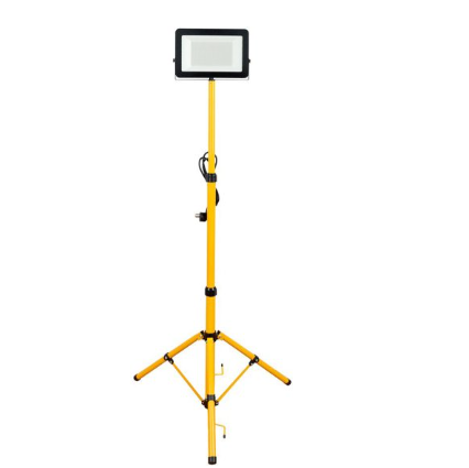 פנס הצפה מקצועי עם חצובה Omega TABLET 200W LED גוון אור 6500K