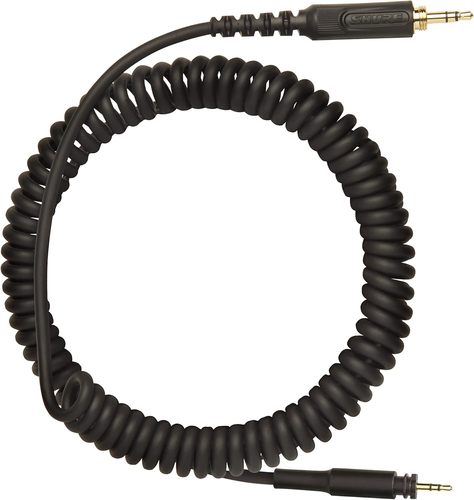 כבל מסולסל לאוזניות Shure SRH-Cable-Coiled 3.5MM Cable for SRH440A/SRH840A