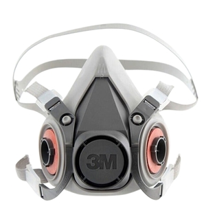 3M 6200 מסכת מיגון חצי פנים + 2 פילטרים 6006