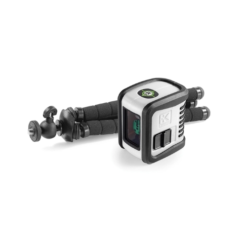 פלס לייזר קווי מצטלב Kapro PROLASER BAMBINO 842G עם קרן ירוקה, דיוק של ±0.4 מ