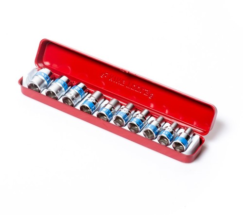 סט בוקסות טורקס פנימי דרייב ''1/2 - מארז 10 יחידות KING TOOLS