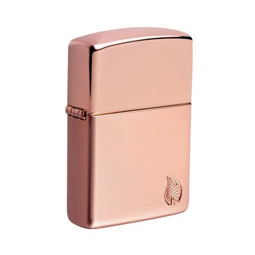 מצית זיפו הטבעת להבה רוז גולד - ZIPPO