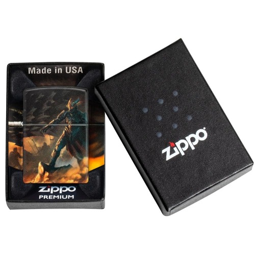 מצית זיפו אביר מול דרקון - ZIPPO