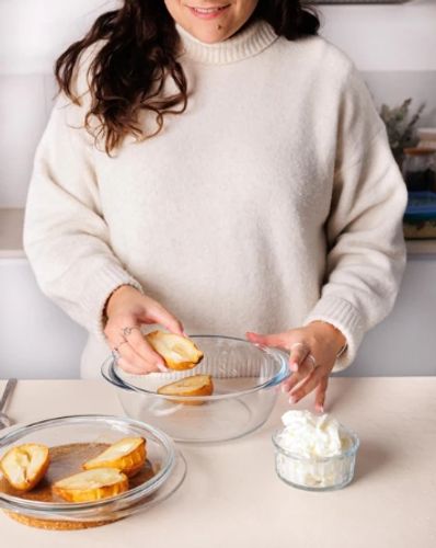סיר פיירקס 3 ליטר +מכסה PYREX