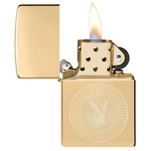 מצית זיפו פלייבוי זהב - ZIPPO