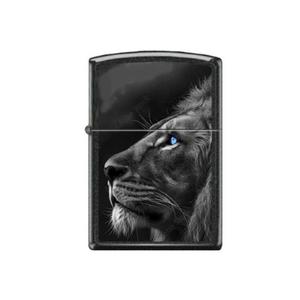 מצית זיפו אריה כחול עיניים - ZIPPO