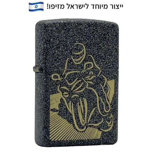 מצית זיפו אופנוען בתנועה – ייצור מיוחד לישראל - ZIPPO