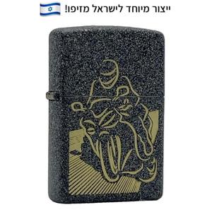 מצית זיפו אופנוען בתנועה – ייצור מיוחד לישראל - ZIPPO