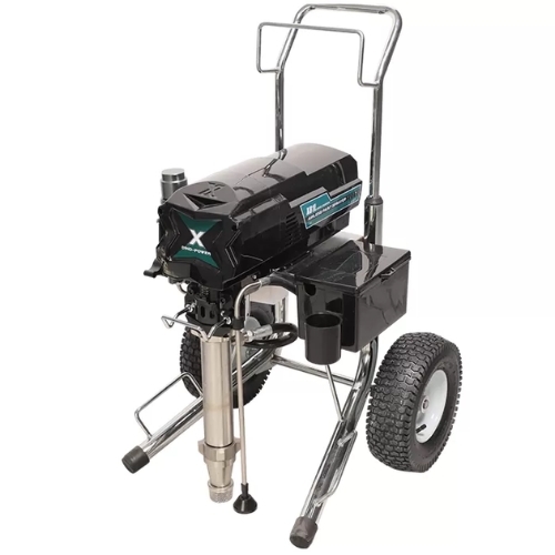 איירלס בוכנתי KARNAF DPX81L עם מנוע 4500W, לחץ עבודה 3300PSI/227 בר וקצב 8 ליטר לדקה להתזת צבע ושפכטל בסמיכות גבוהה