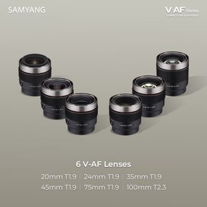 סט מלא 6 עדשות סינמה Samyang V-AF Lens Full Set for Sony E Full-Frame