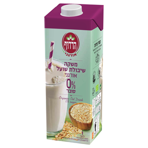 משקה שיבולת שועל אורגני 0% סוכר - הרדוף 1 ליטר