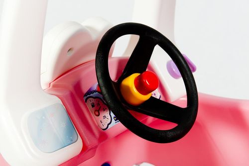 בימבה קופה הראשונה שלי משולב עם בימבה דחיפה - נסיכה ורוד/תכלת