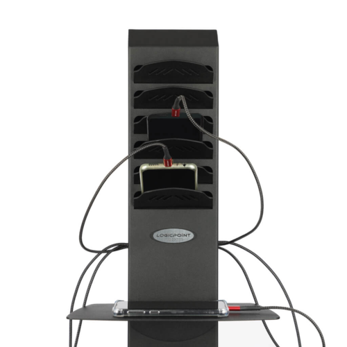 עמדת טעינה שש יצאות - סטרילית התקנה על קיר