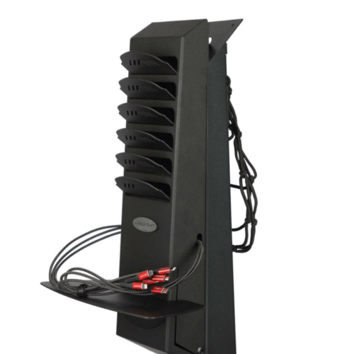 עמדת טעינה שש יצאות - סטרילית התקנה על קיר