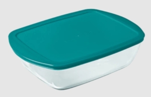 קופסת אחסון זכוכית מלבנית 2.5 ליטר פיירקס PYREX