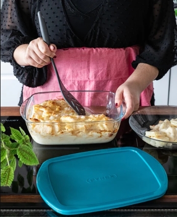 קופסת אחסון זכוכית מלבנית 2.5 ליטר פיירקס PYREX