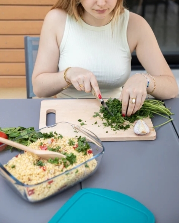 קופסת אחסון זכוכית מלבנית 2.5 ליטר פיירקס PYREX