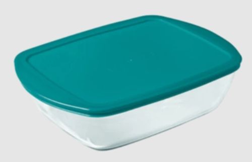 קופסת אחסון זכוכית מלבנית 1.2 ליטר פיירקס PYREX