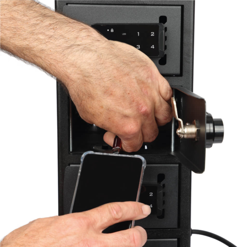 לוקר טעינת טלפונים ניידים עם מנעול דיגיטלי