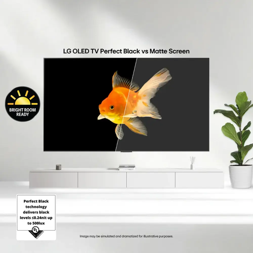 טלוויזיה חכמה LG OLED evo AI C5 בגודל 48 אינץ' 48C5