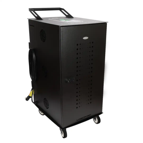 עגלת טעינה קומפקטית למחשבים ניידים או טאבלטים