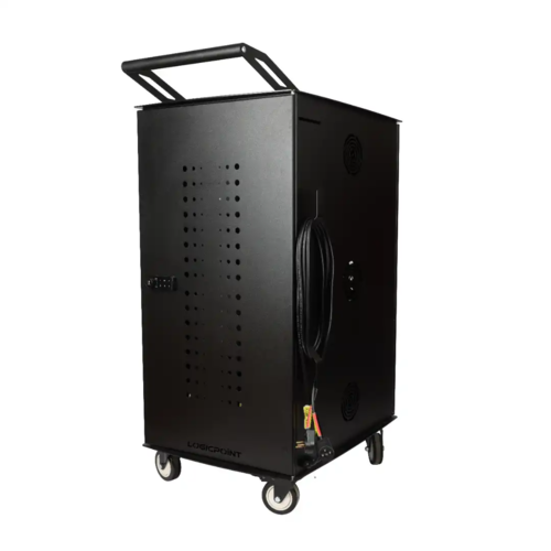 עגלת טעינה קומפקטית למחשבים ניידים או טאבלטים