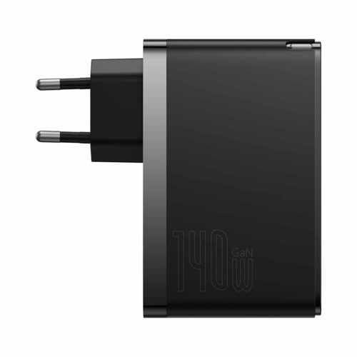 מטען Baseus GaN5 Pro Fast Charger 2USB-C + 1USB 140W