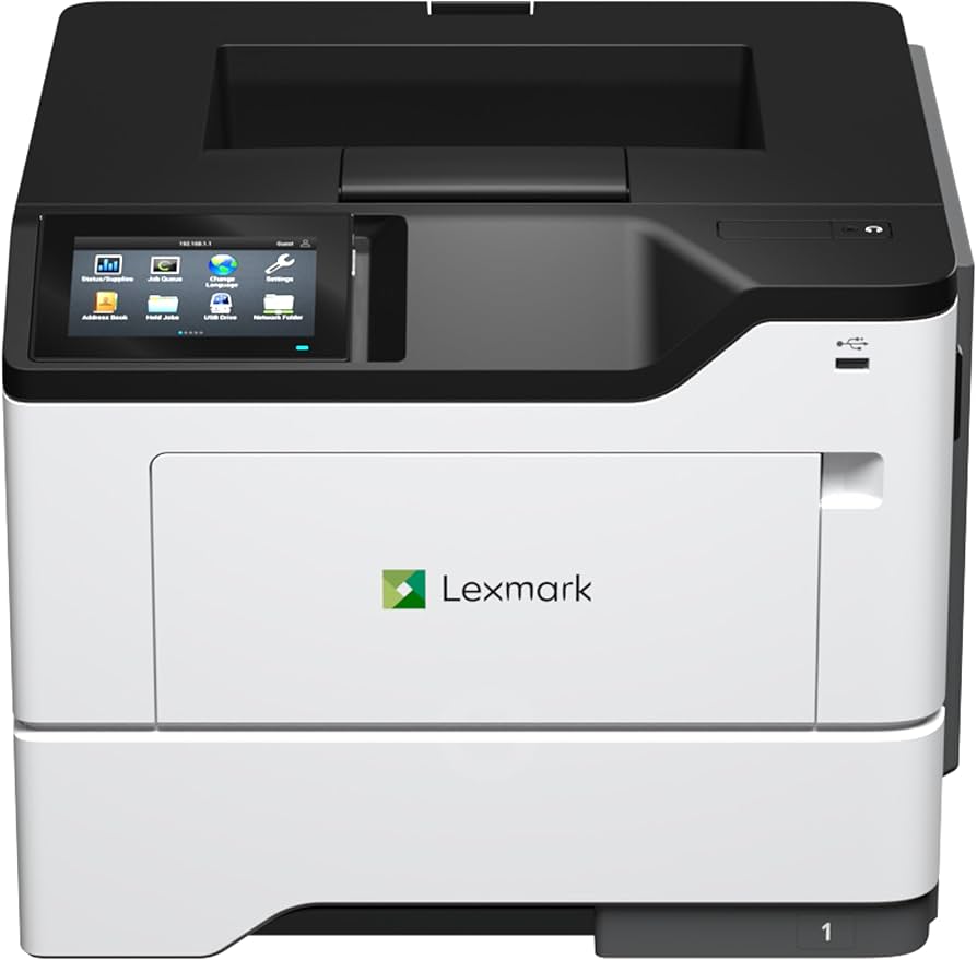 מדפסת לייזר שחור לבן Lexmark MS632dwe