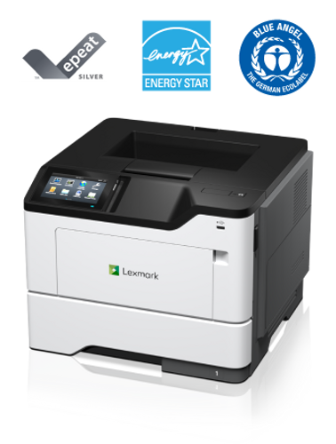 מדפסת לייזר שחור לבן Lexmark MS632dwe