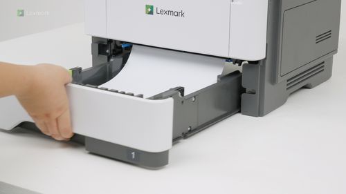 מדפסת לייזר שחור לבן Lexmark MS632dwe