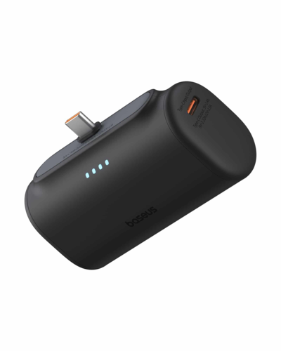 סוללת גיבוי Baseus Compact Power Bank Type-C 5000mAh 20W PD שחור