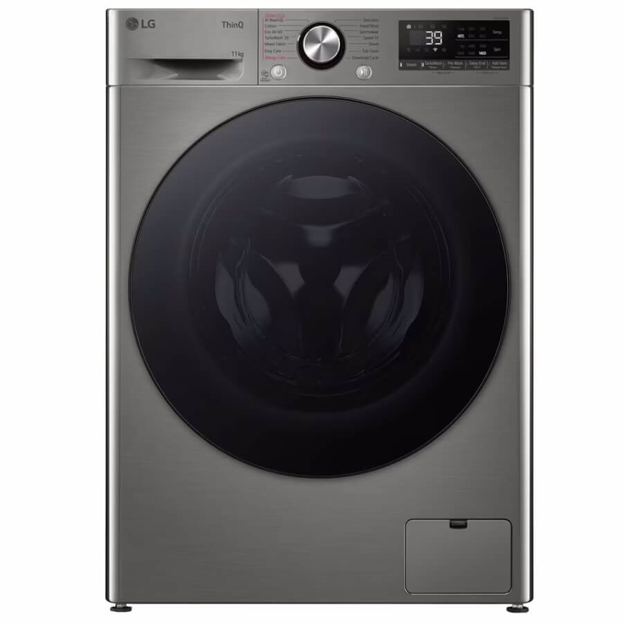 מכונת כביסה פתח חזית 11 ק"ג LG דגם WF 11214GBB