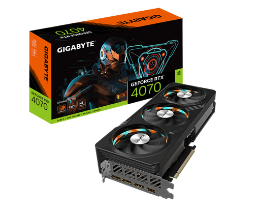כרטיס מסך Gigabyte RTX 4070 Gaming OC 12GB RGB