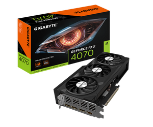 כרטיס מסך Gigabyte RTX 4070 WindForce OC 12GB