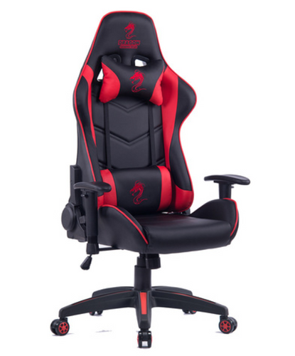 כיסא גיימינג דרגון אדום Dragon Gaming Premium Chair Red Devil