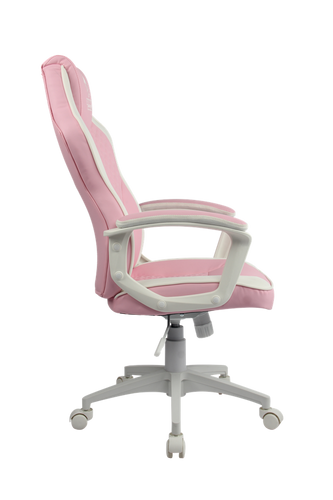 כיסא גיימינג דרגון Dragon Gaming Premium Chair pink on White