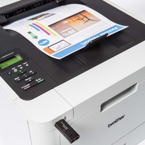 מדפסת לייזר אלחוטית צבעונית משולבת Xerox Laser C35 Wireless