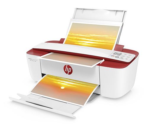 מדפסת HP אלחוטית משולבת דיו HP DeskJet AIO RED 37 Pro USB/WIFI