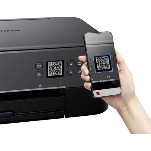 מדפסת קאנון שחורה אלחוטית צבעונית משולבת Canon Pixma TS5 AIO 3in1 Black