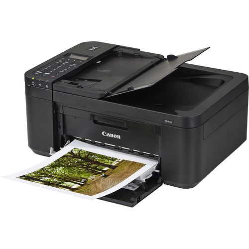 מדפסת קאנון אלחוטית צבעונית משולבת פקס Canon Pixma TR46 AIO 4in1 Black