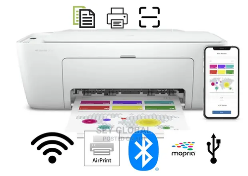 מדפסת לבנה HP אלחוטית משולבת דיו HP DeskJet 271 Pro USB/WIFI/BT