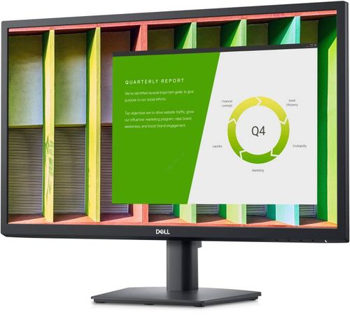 מסך מחשב דל 24 אינץ' Dell E24 FHD 5MS HDMI VGA Monitor